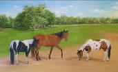 The Girls - Oil Painting